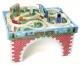 Complete Wooden Railway Playtable C/W Engineers Sling Bridge Set